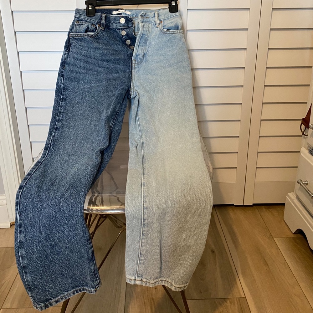 Two toned jeans from Pacsun